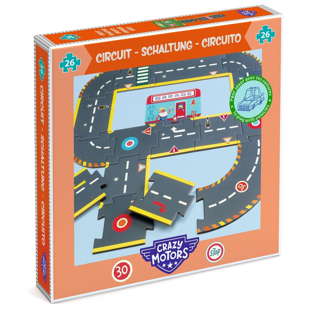 Crazy motors - Circuit 26 pieces