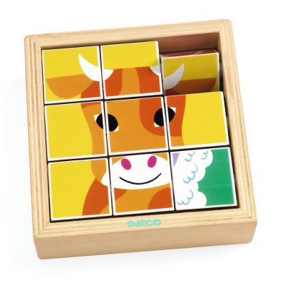 Tournanimo - Motorisches Holzpuzzle