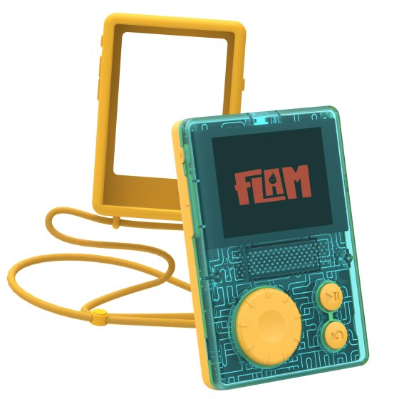 Lunii - Coque de protection jaune FLAM