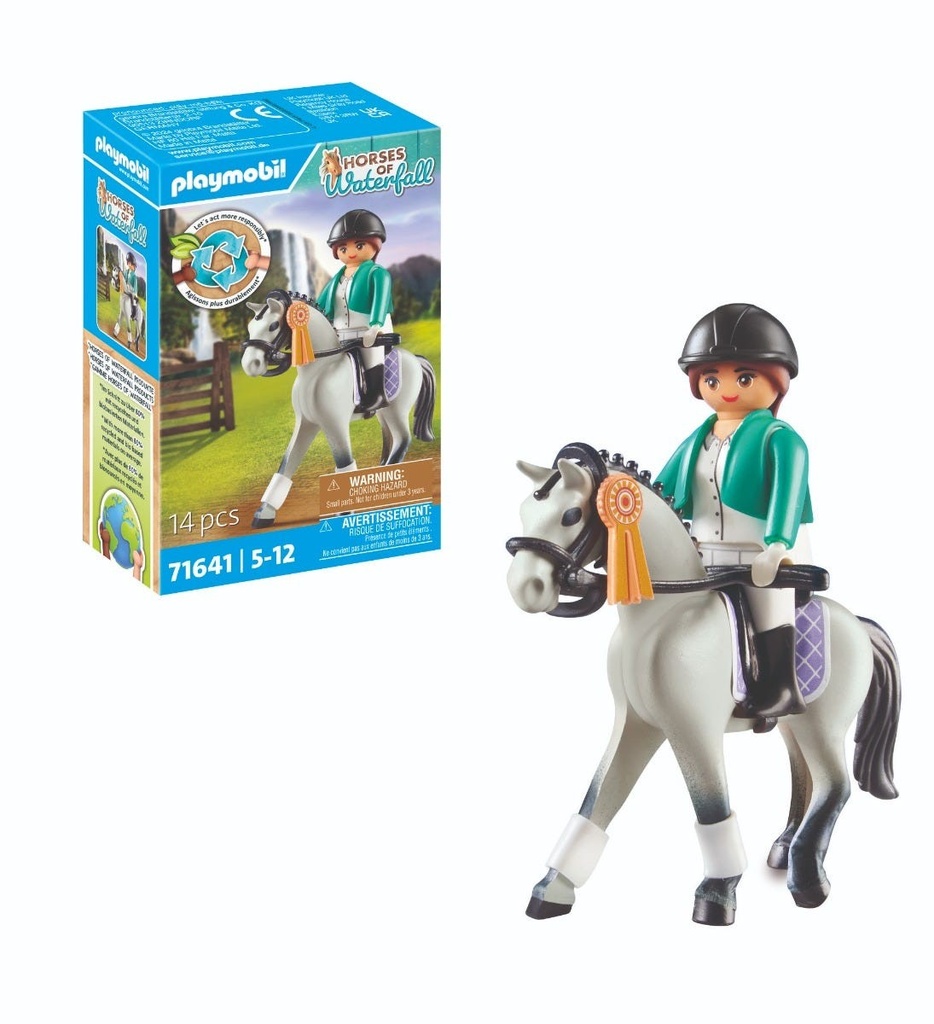 Championne d'équitation