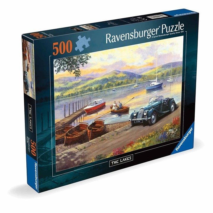 Puzzle the lakes - Ravensburger 500 pièces
