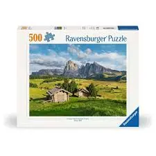 Ravensburger puzzle - Dolomitenidyll of Siusi 500 Pièces 