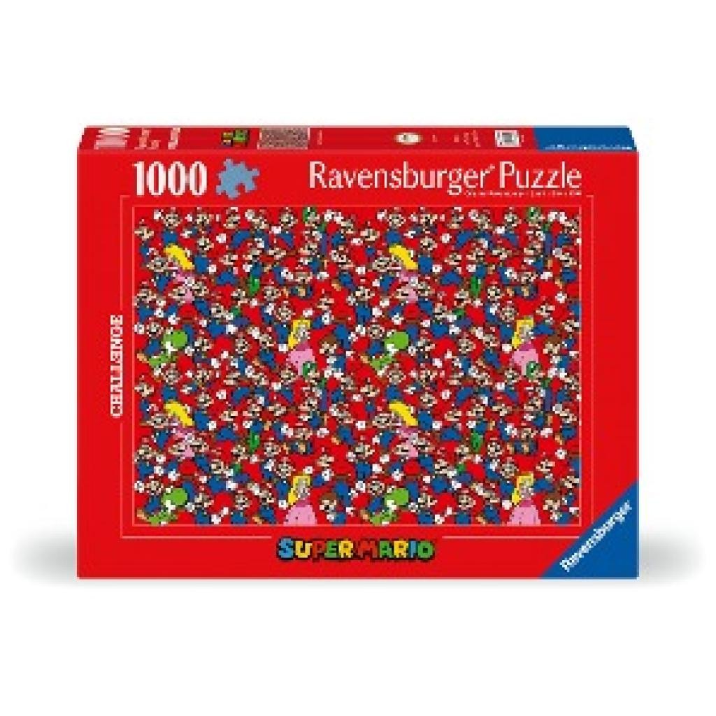 Ravensburger - Super Mario Challenge - 1000 Piece Puzzle