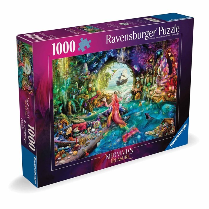 Mermaids Treasure Jigsaw Puzzle 1000 Pièces