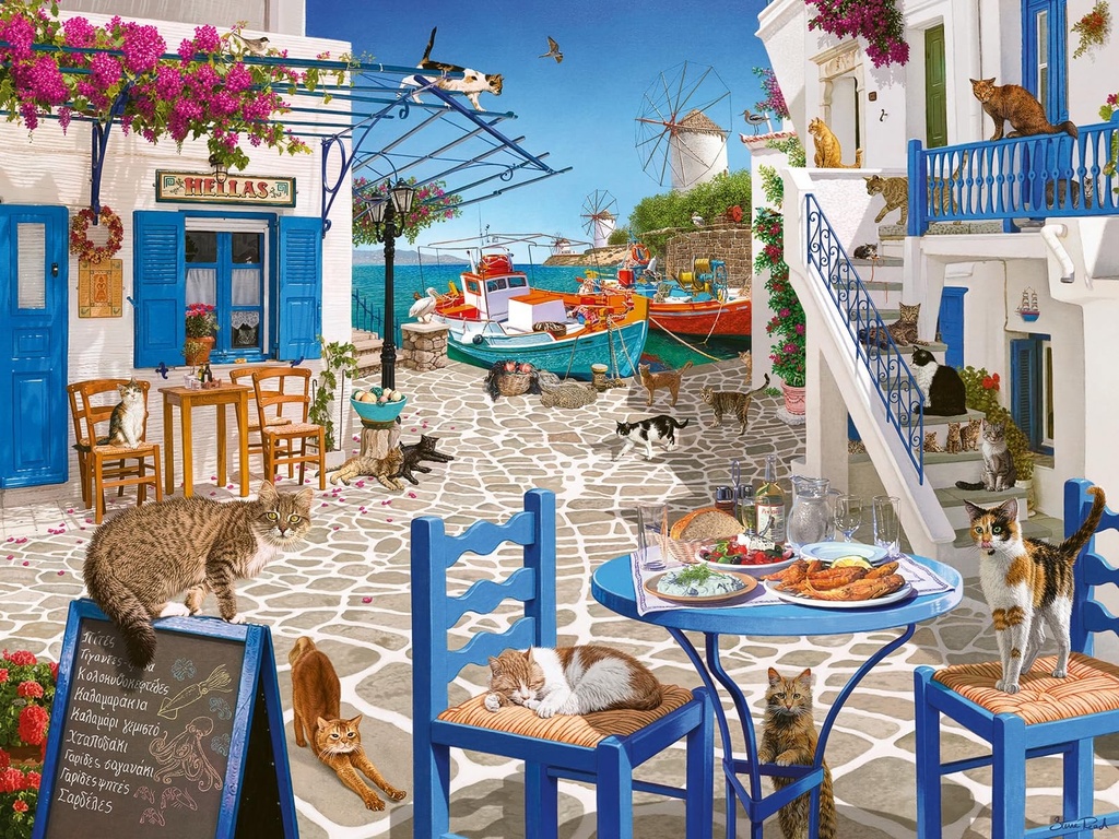 Ravensburger Cats of Mykonos 1500 Pièces