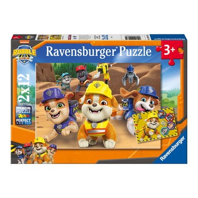 Ravensburger Puzzle 2 X 12 Pieces Rubble & Crew