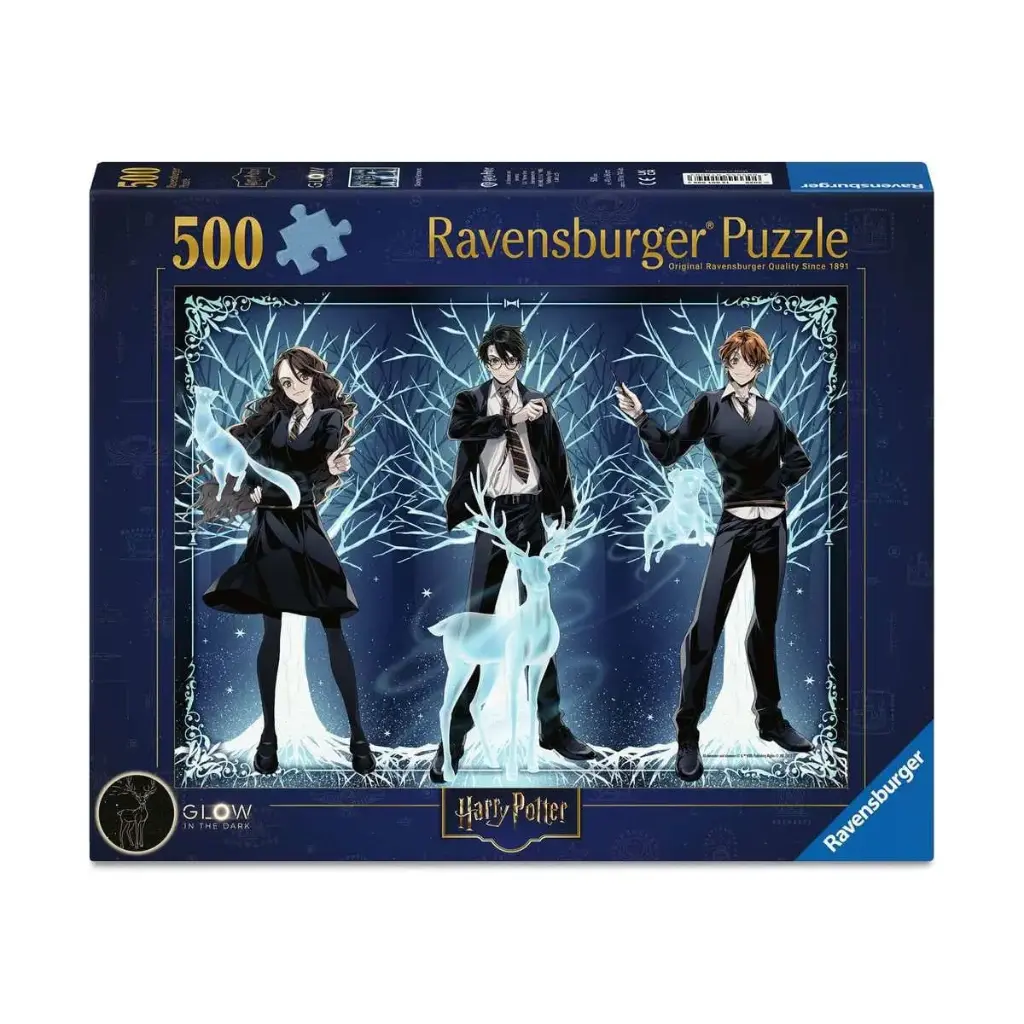 120015093 Puzzle 500pc - Glow Harry Potter