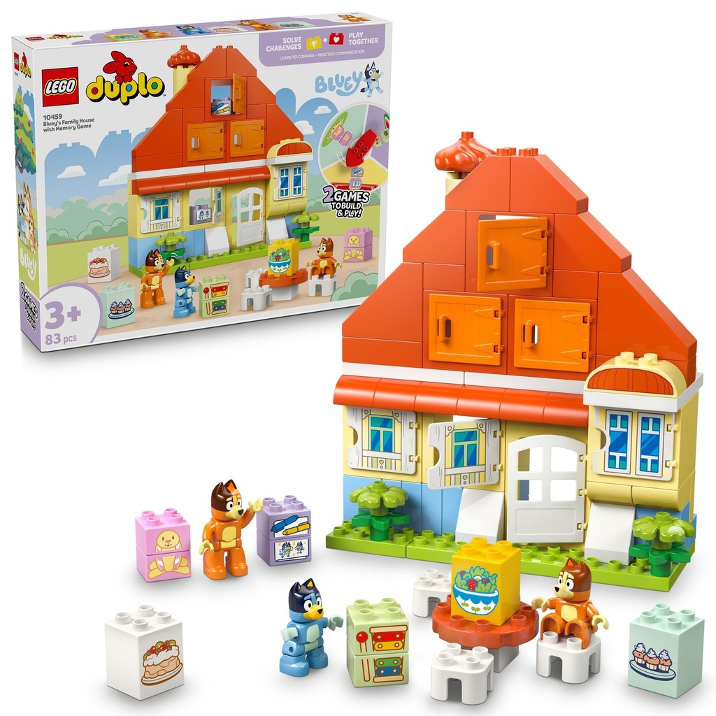 Duplo Bluey - Maison de Bluey et sa famille avec jeu