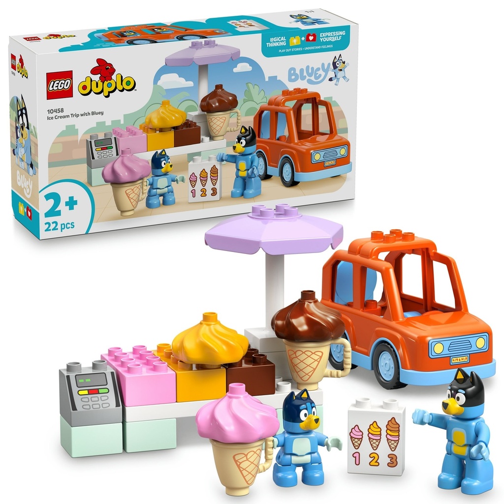 Duplo Bluey - Acheter une glace avec Bluey