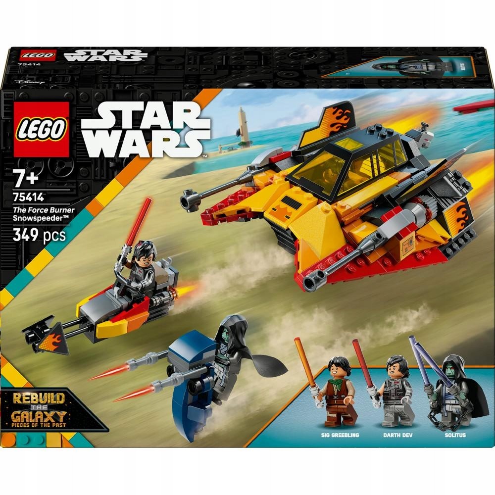 75414 - Lego Star Wars Le Snowspeeder en flammes