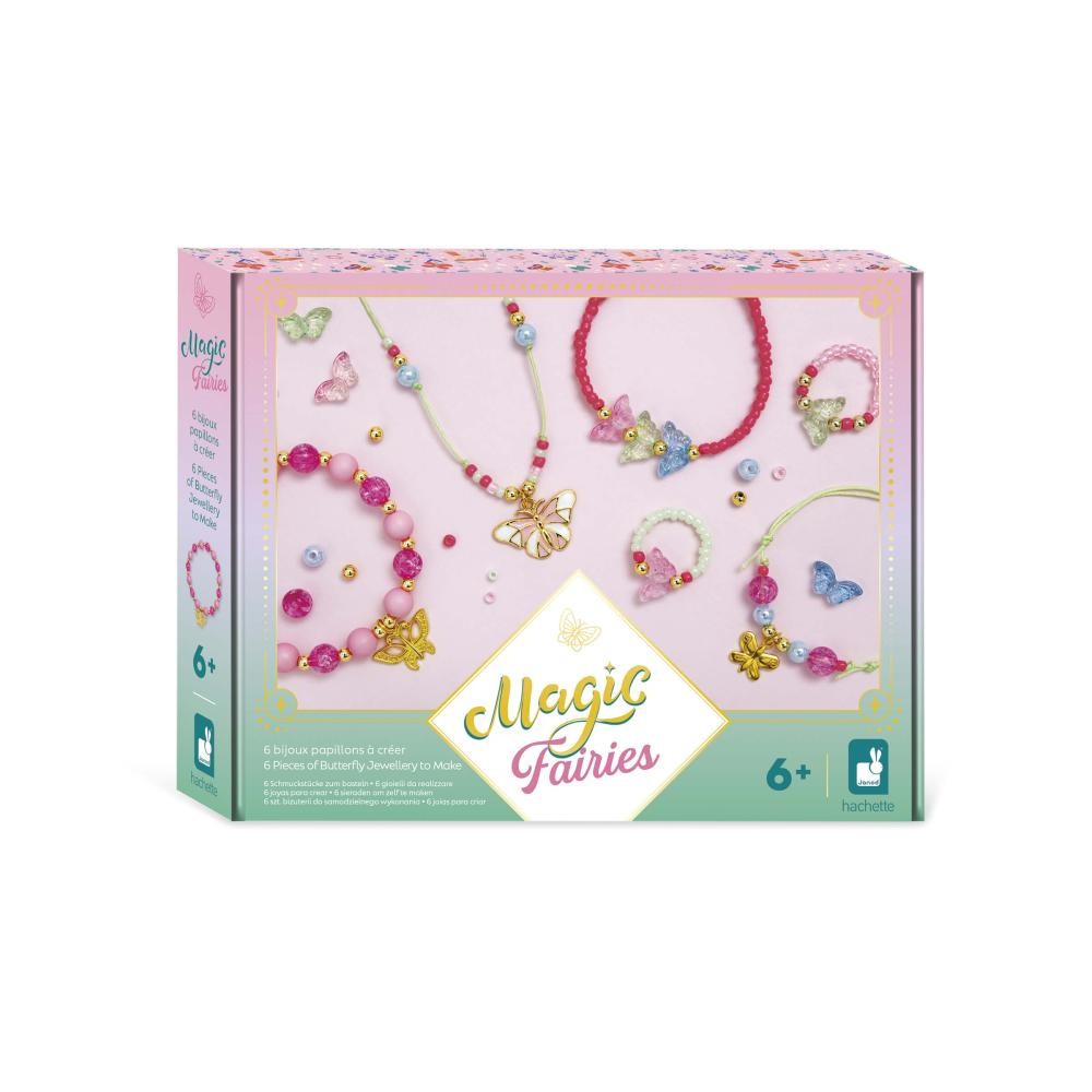 Magic Fairies - 6 bijoux jolis papillons 