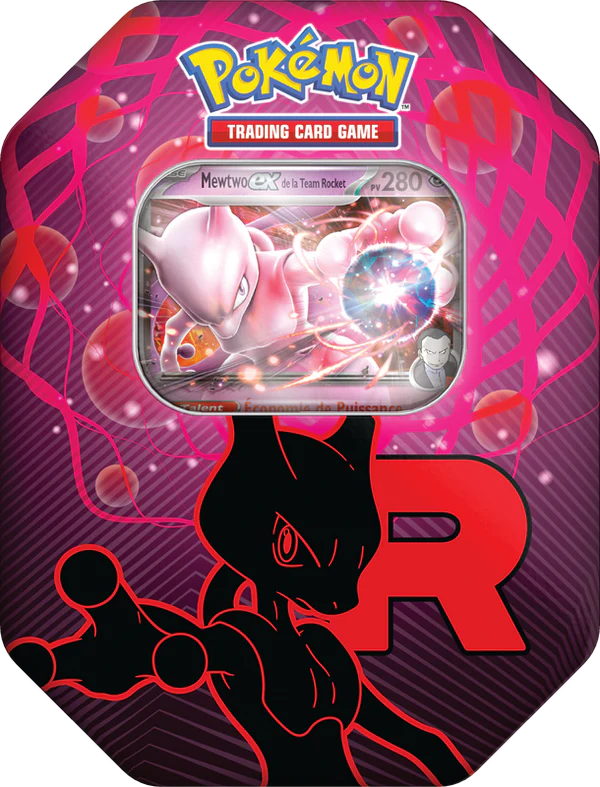 Pokémon Team Rocket tin