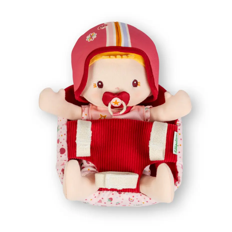 Lena poupée et porte bébé 