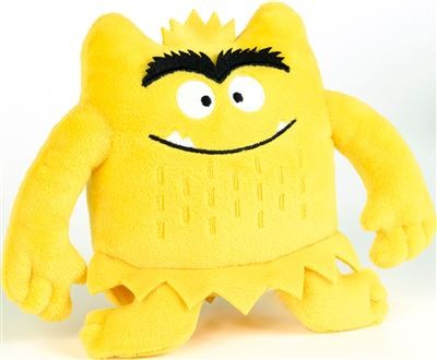 Mini Peluche Monstre Jaune