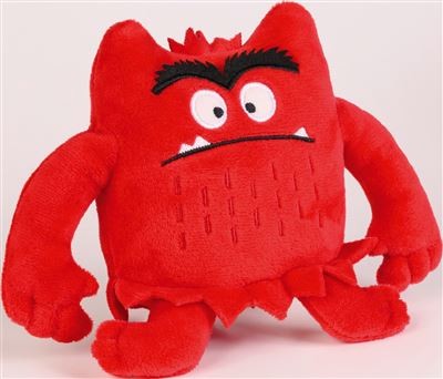 Mini Peluche Monstre Rouge