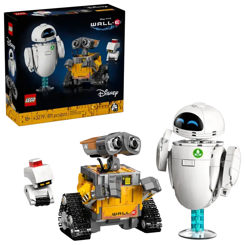 LEGO Disney 43279 - Wall.e et Eve