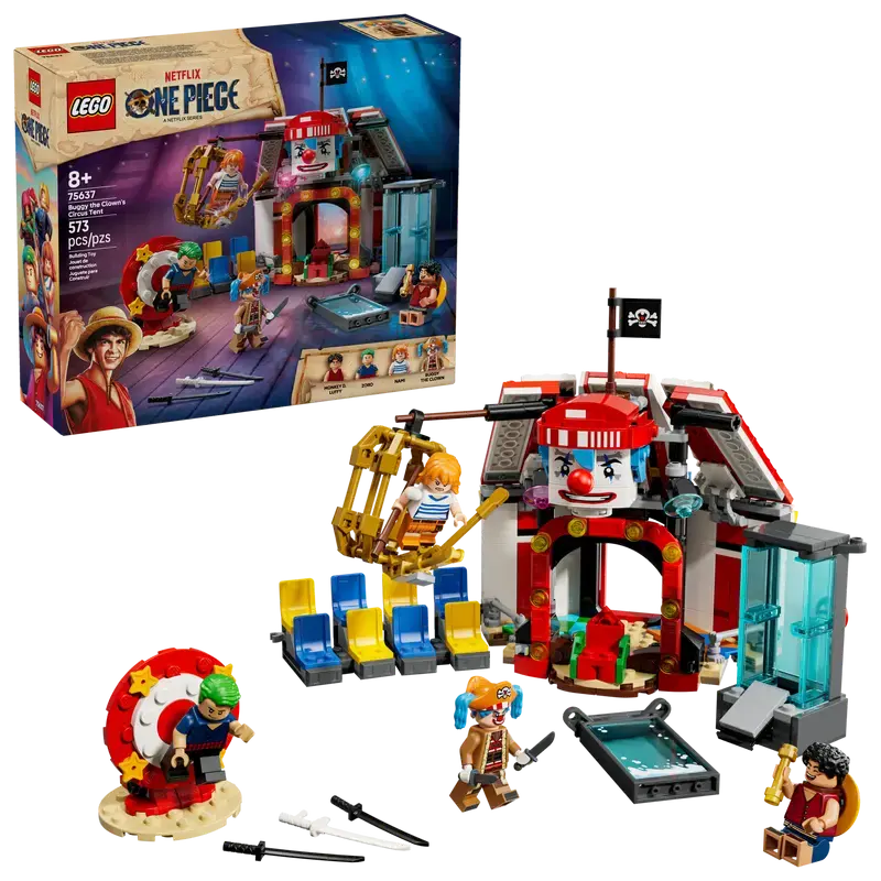 LEGO One Piece 75637 - Le chapiteau de Baggy le Clown