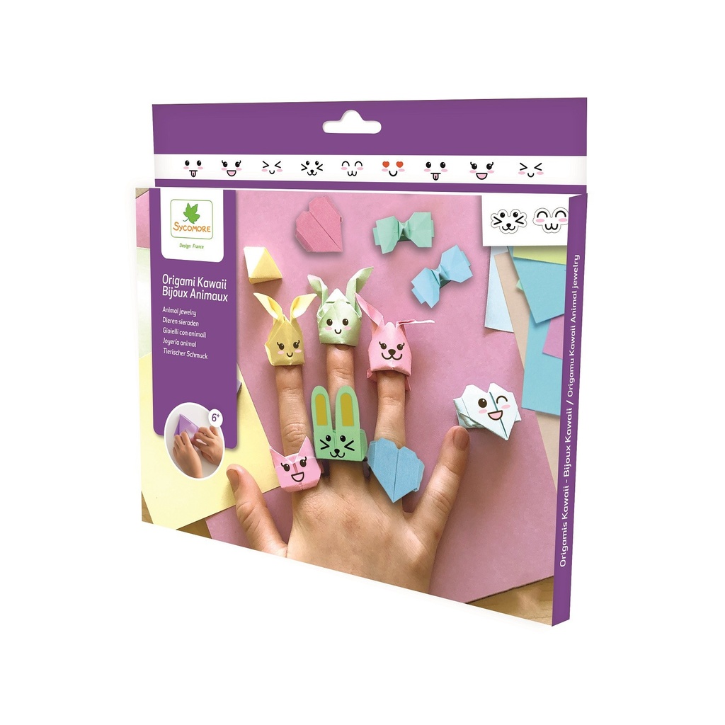 Origami kawaii - bijoux animaux 