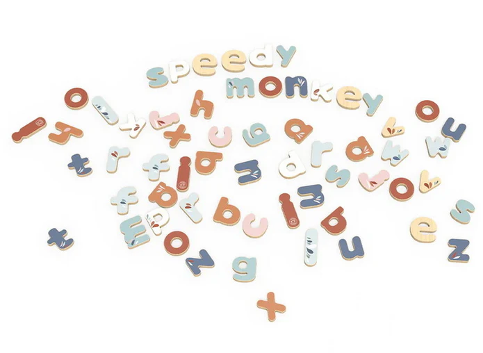 Speedy monkey - Lettres magnétiques 