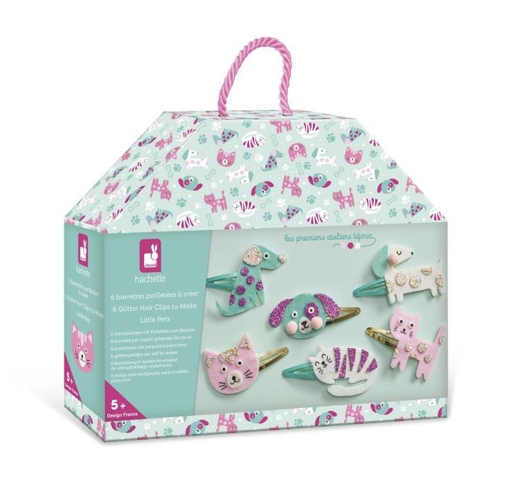 6 BARRETTES A CREER - Pailletées