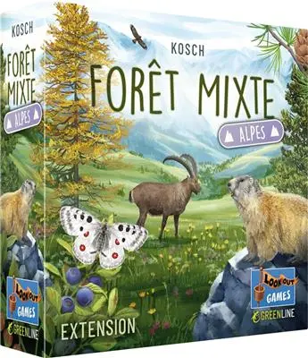 Forêt mixte - Alpes