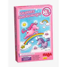 Licorne dans les nuages 