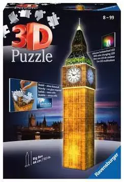 Puzzle 3d Big Ben Illumine