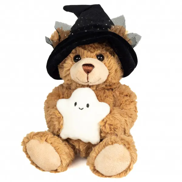 Hermann - Ours d'halloween citrouille 