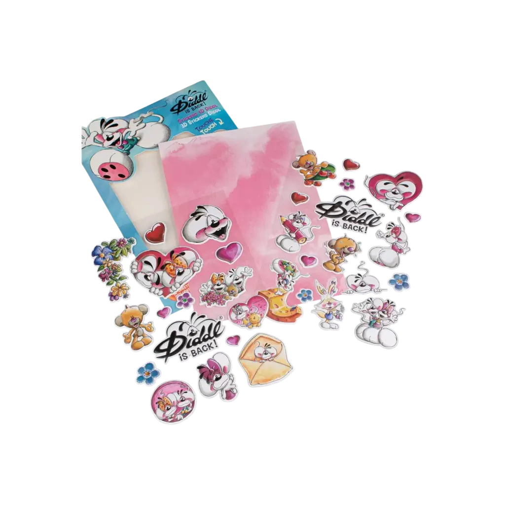 Stickers 3D Diddl