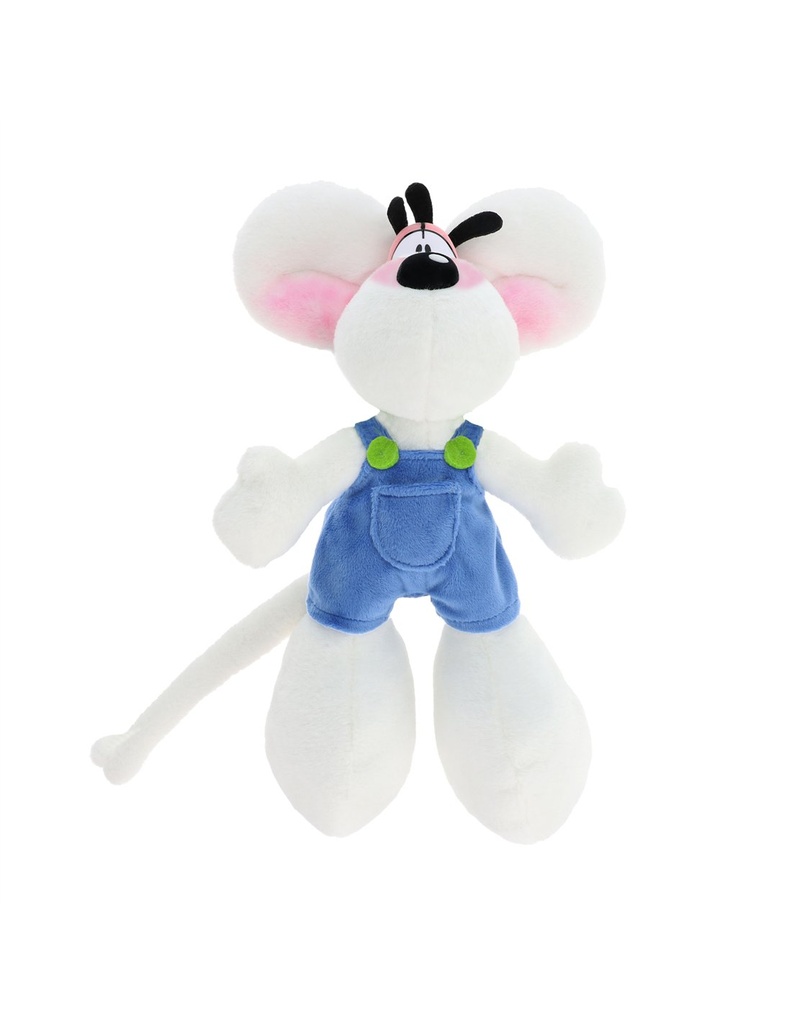 Peluche Diddl en salopette Bleue 20cm
