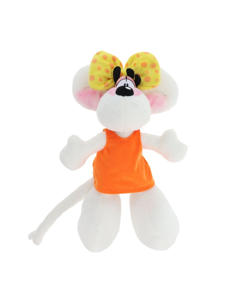 Peluche Diddlina en robe orange 20cm