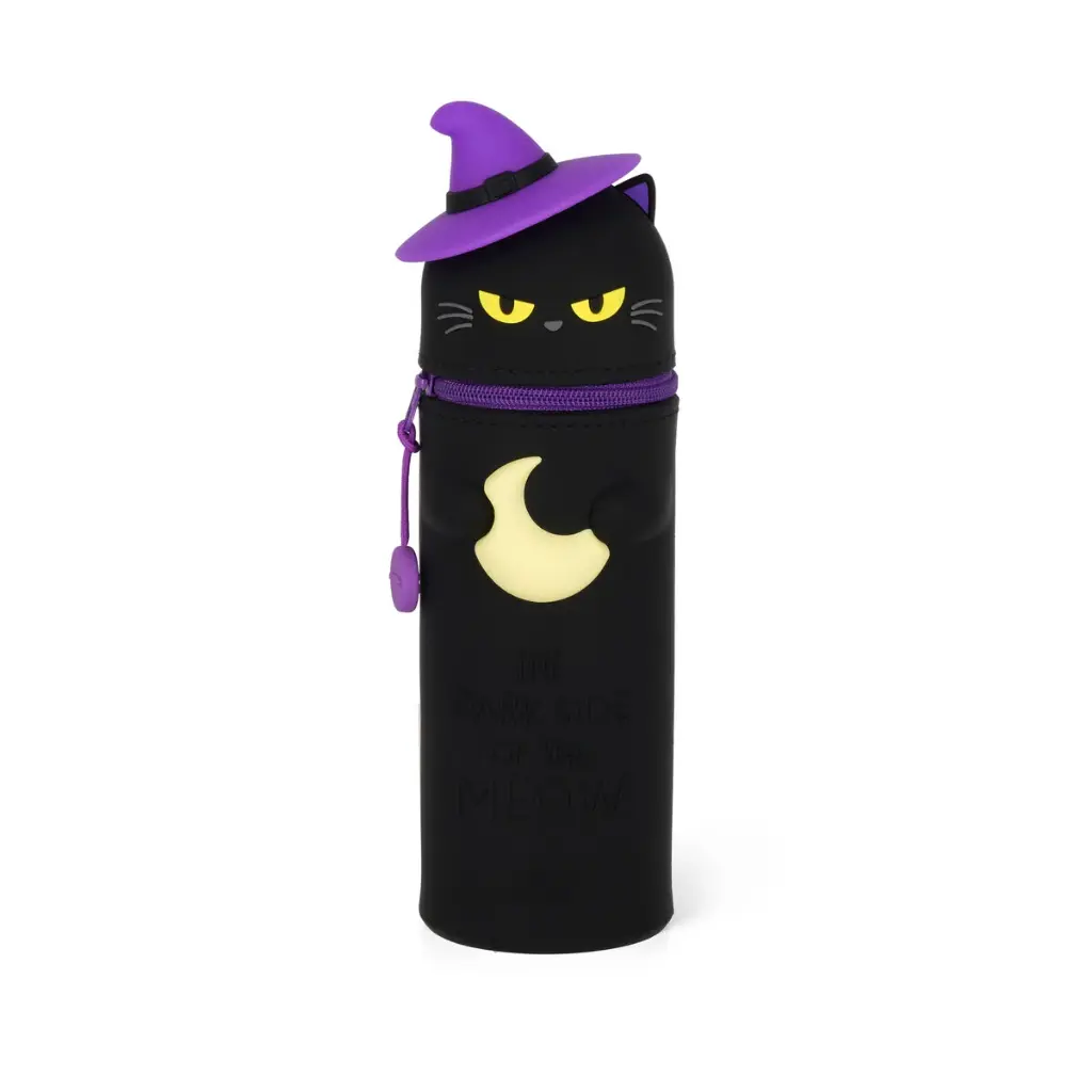 Trousse en silicone 2 en 1 - Halloween Kawai