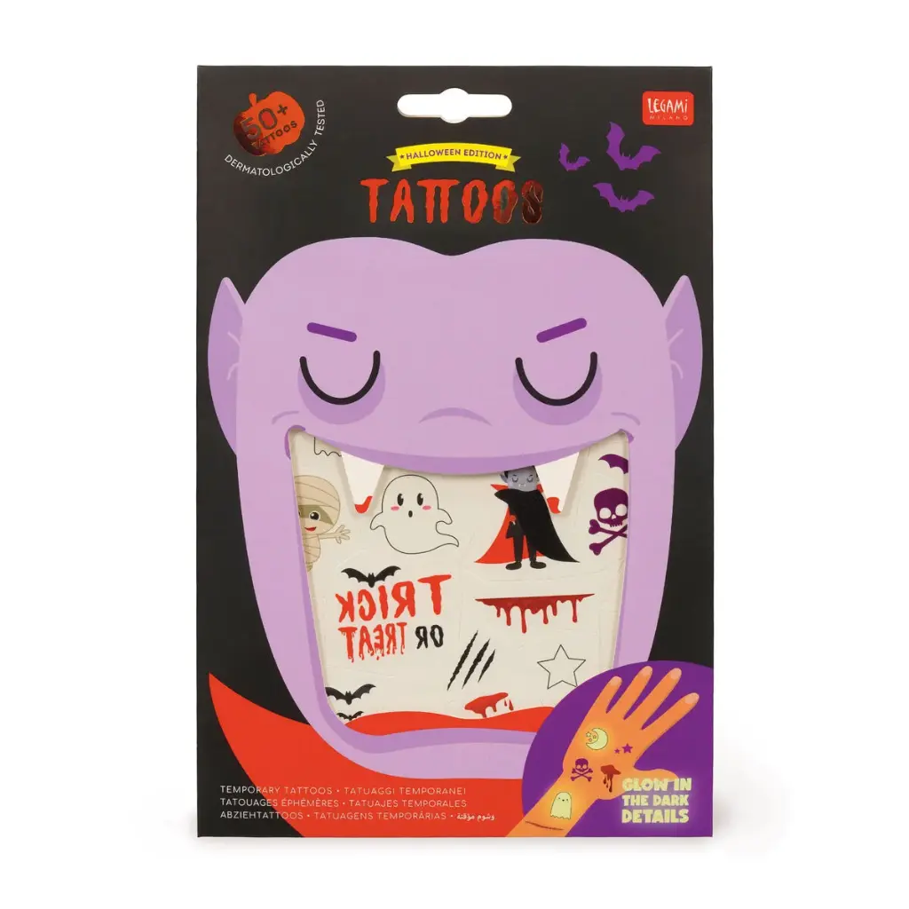 Tatouages Éphémères - Halloween - Tattoos