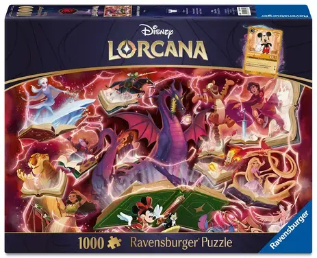Puzzle 1000 p - Disney Lorcana - Ruby