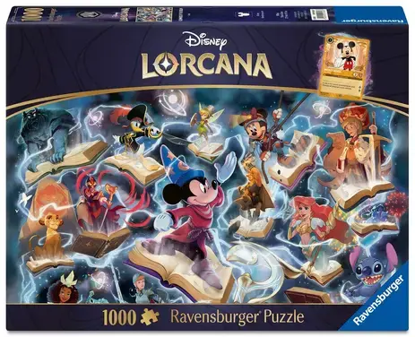 Puzzle 1000 p - Disney Lorcana - Steel