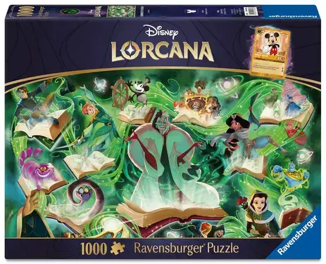 Puzzle 1000 p - Disney Lorcana - Emerald