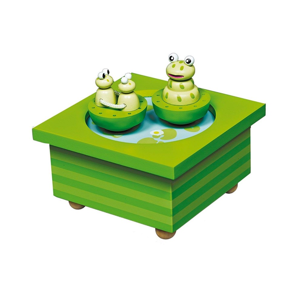 Trousselier - Boîte à musique dancing grenouille