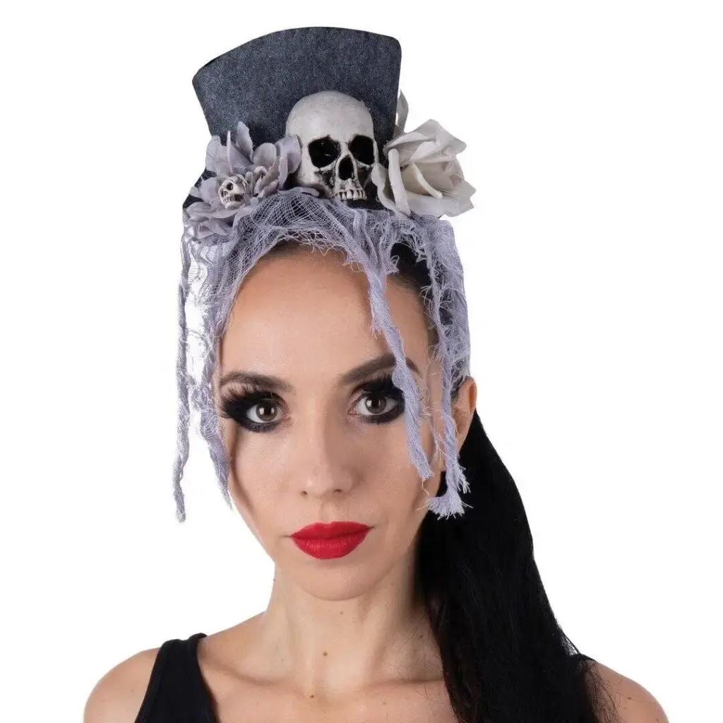 Petit chapeau d'halloween avec pinces 