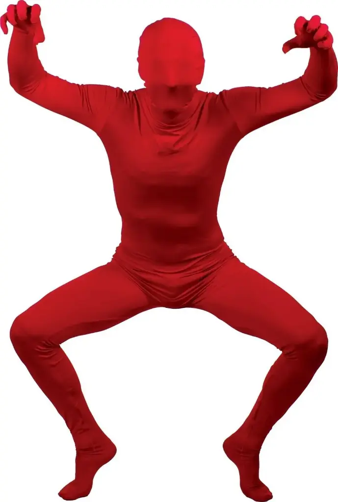 Costume kolalapo rouge adulte - M