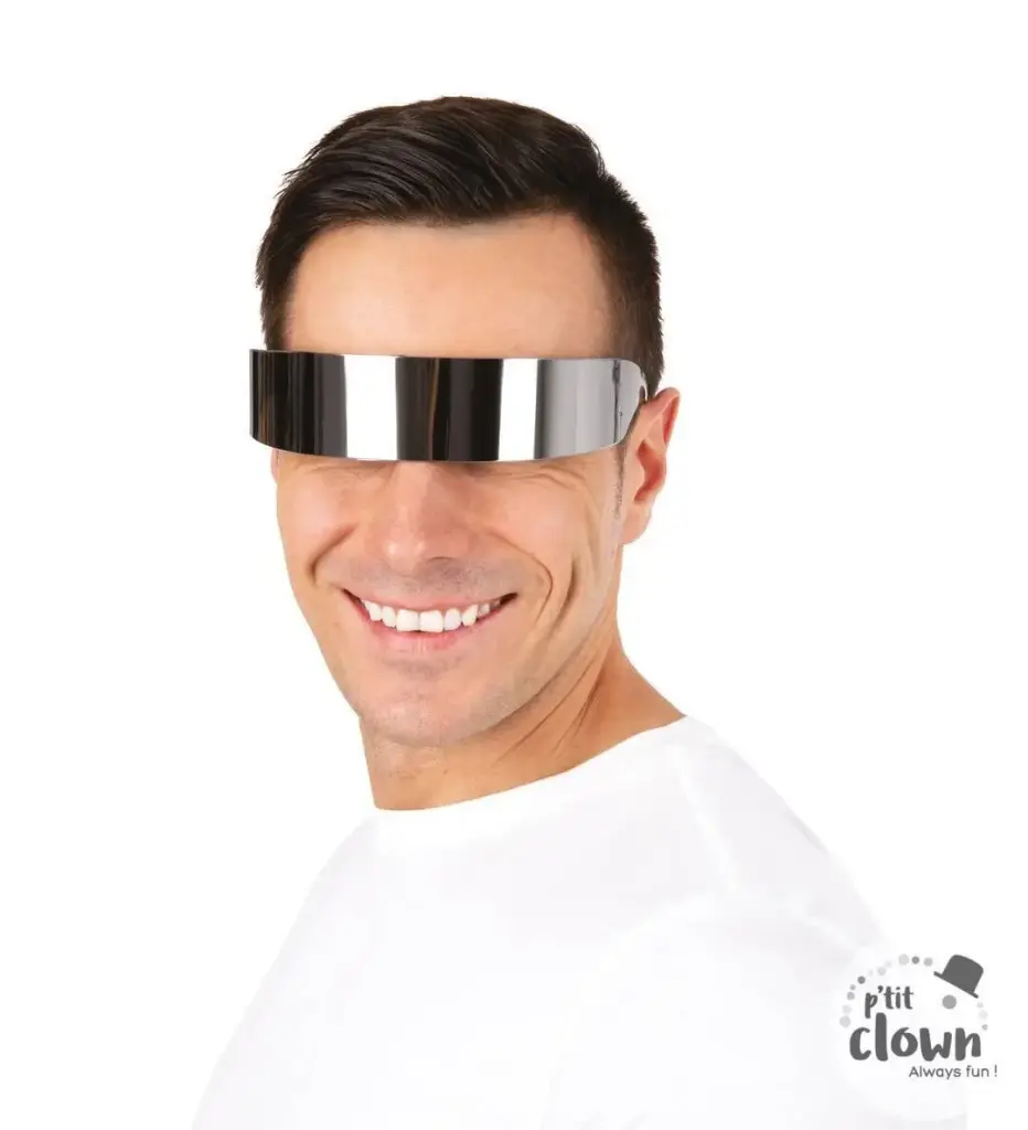 Lunettes futuriste - argent