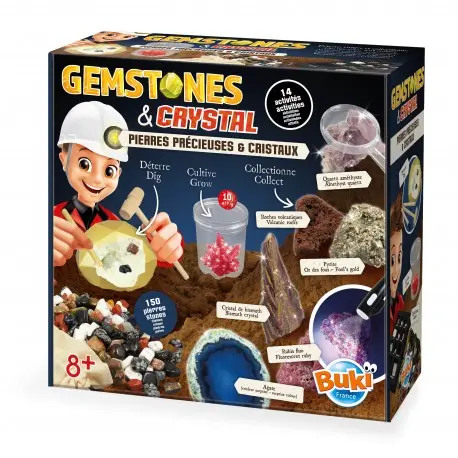 [JPM Toys - BU2440] Buki - Pierres précieuses et cristaux
