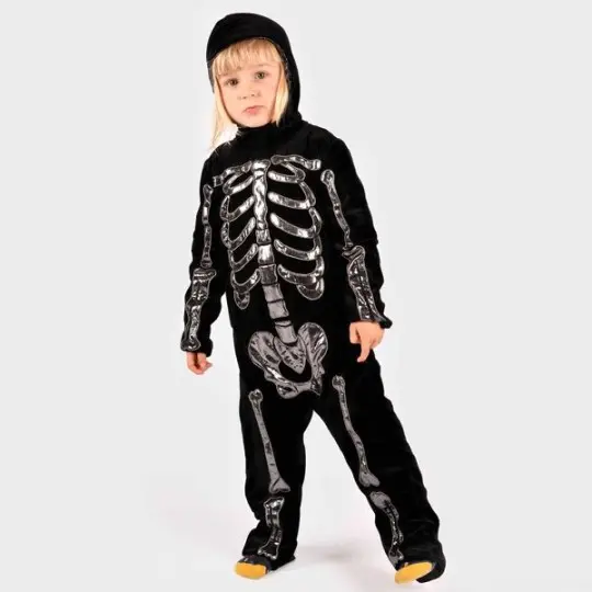 Deguisement squelette 4-5 ans