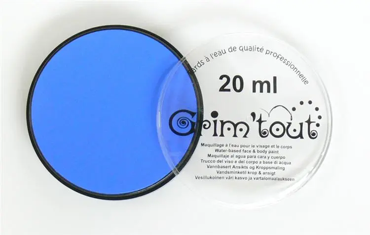 maquillage - pot 20ml - bleu vif