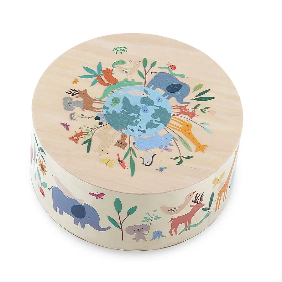 VILAC-TAMBOUR "CAJON" LES ANIMAUX DU MONDE
