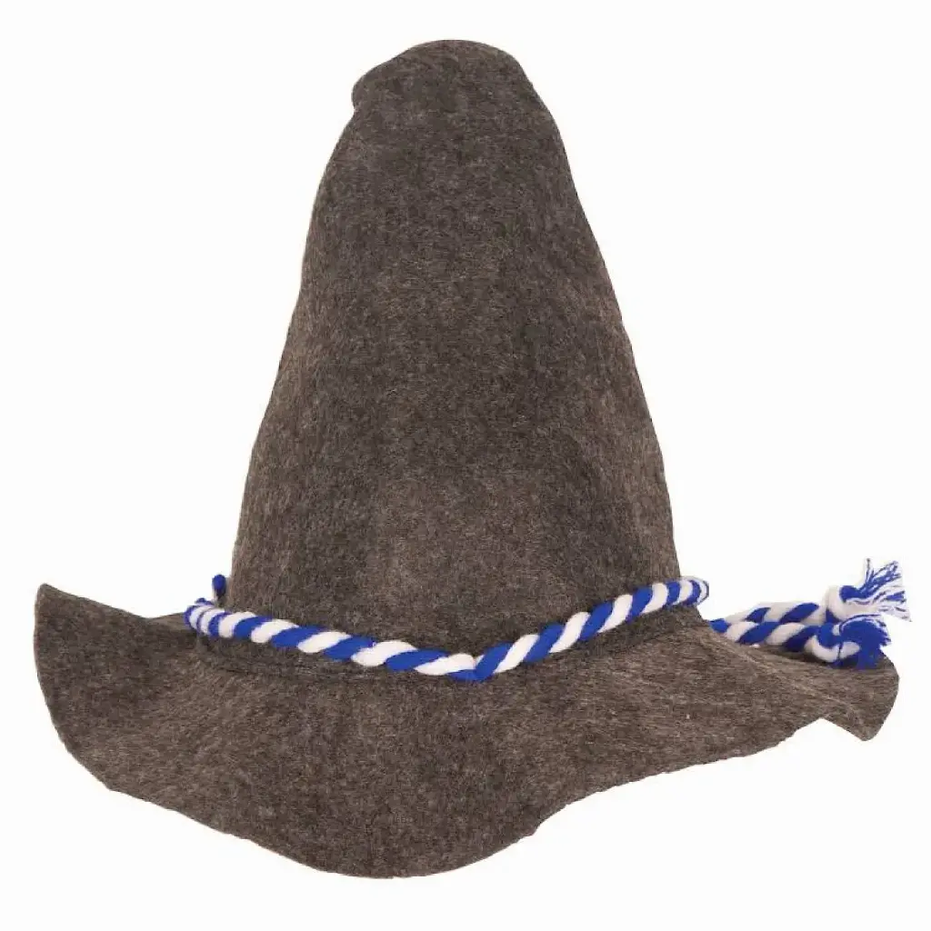 Chapeau Haute Forme Feutre Gris