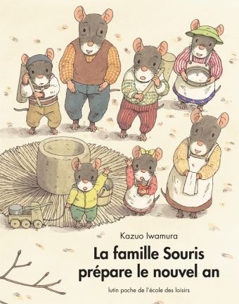 la famille souris prépare le nouvel an 