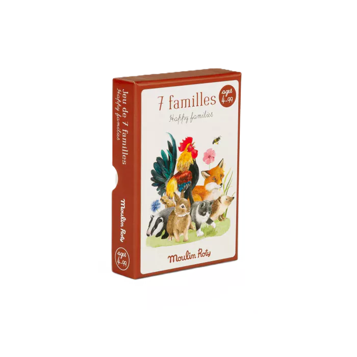 Jeu de 7 familles - Le jardin du moulin