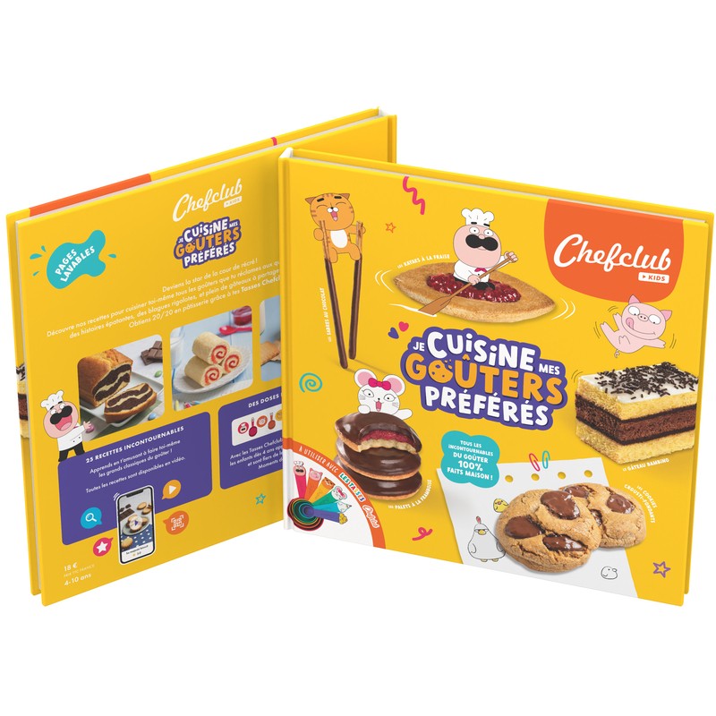 Livre kids - Je cuisine mes goûters préférés