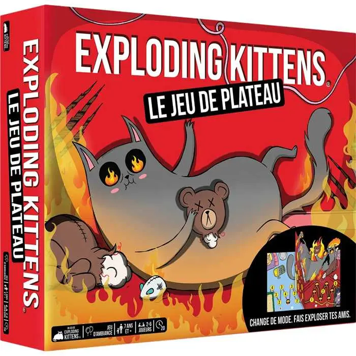 Exploding Kittens: Le jeu de plateau 