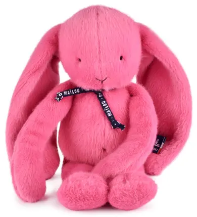 Trousselier-LAPIN MELOE 37CM -ROSE BUBBLE GUM